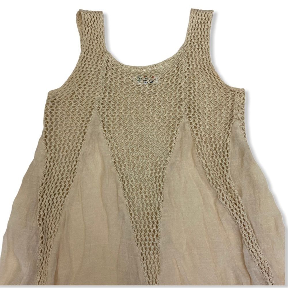 BOHO Crochet Tunic Tank - Picture 4 of 10